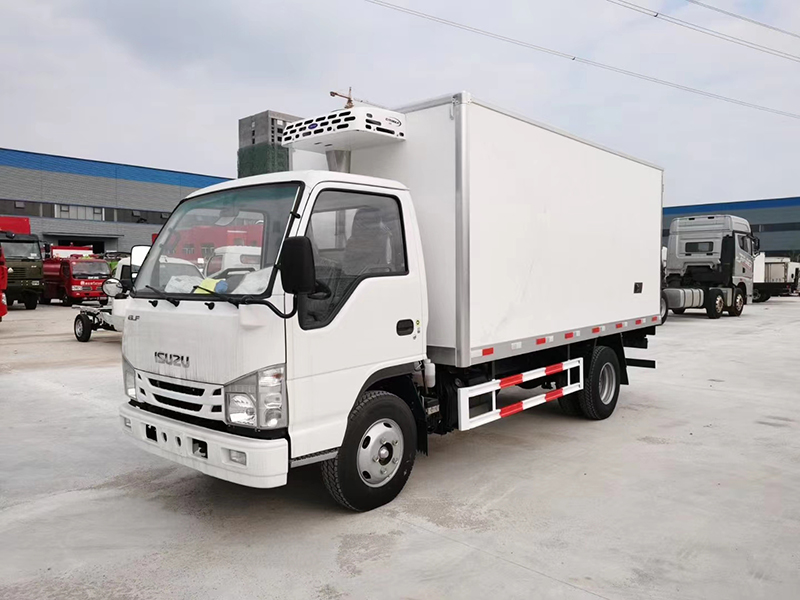 國(guó)六慶鈴五十鈴100P冷藏車