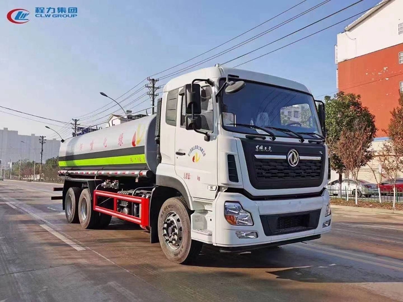 國六東風天龍綠化灑水車